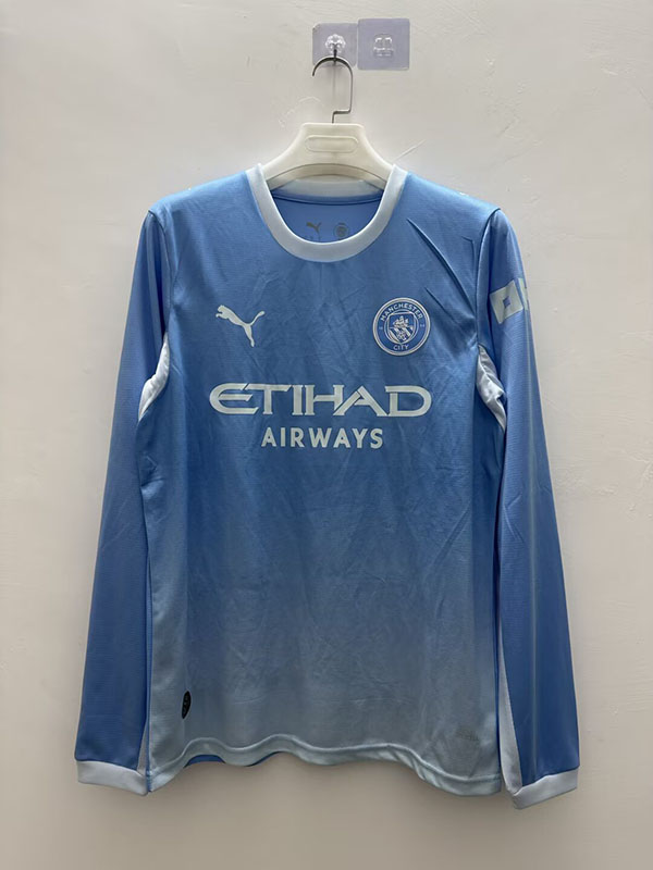 AAA Quality Manchester City 26/27 Home Long Soccer Jersey
